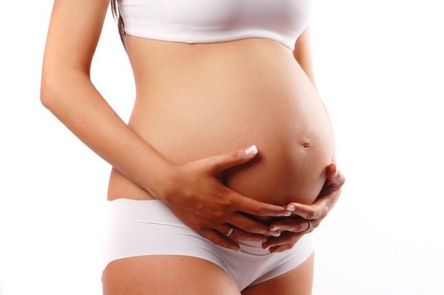 O embarazo como contraindicación para o aumento do peito con iodo